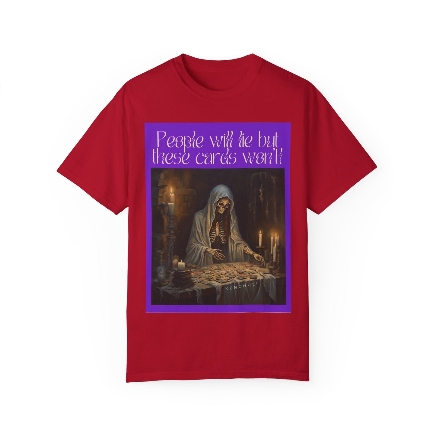 Santa Muerte Cards Don't Lie T-Shirt