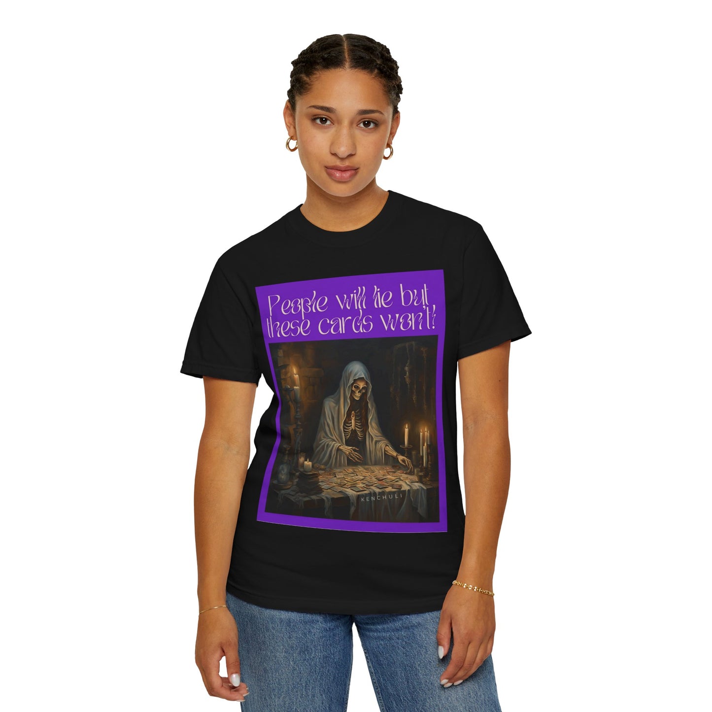 Santa Muerte Cards Don't Lie T-Shirt