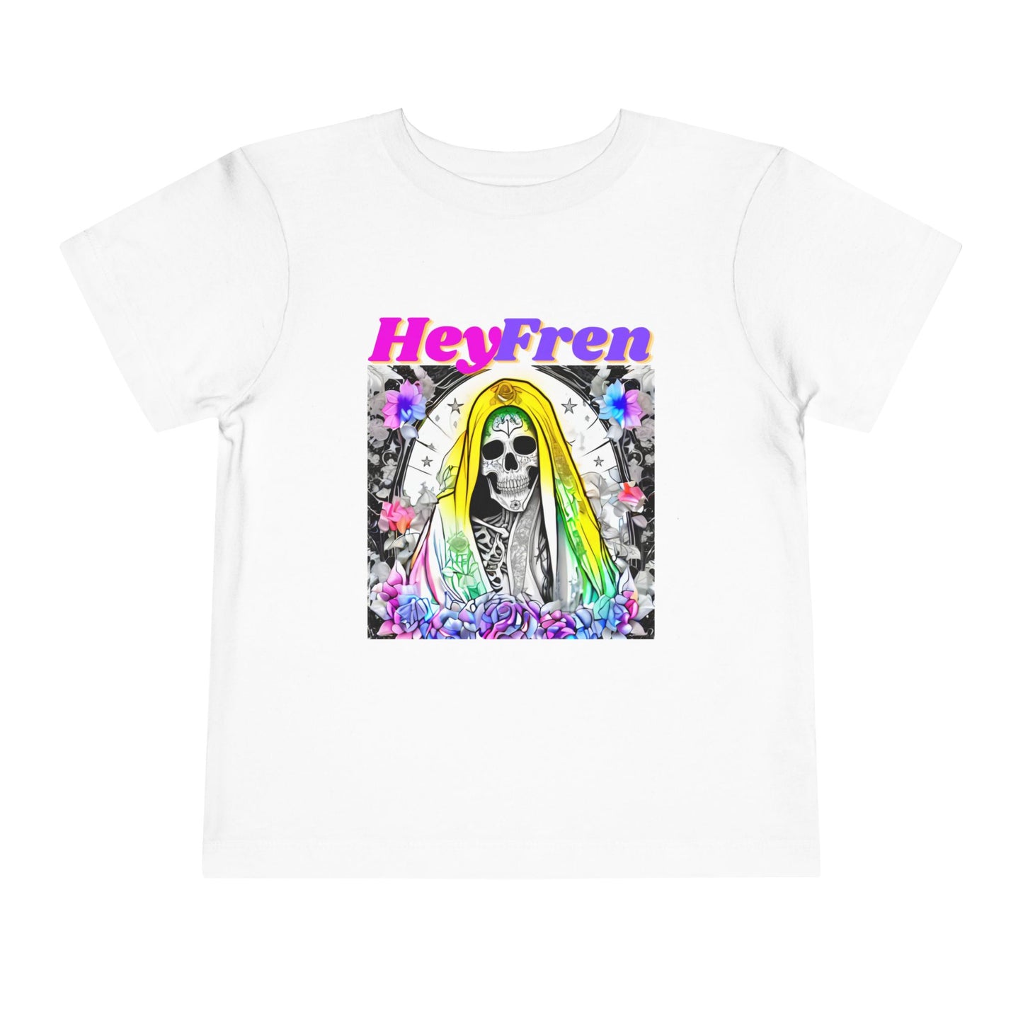 Toddlers "HeyFren" Santa Muerte Tee