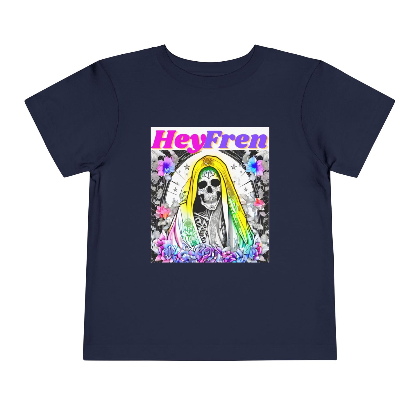 Toddlers "HeyFren" Santa Muerte Tee