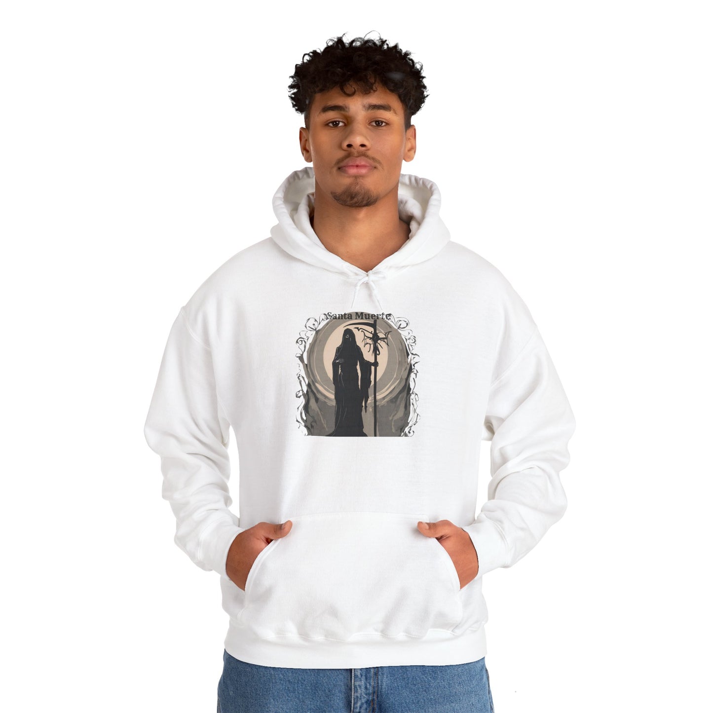 Santa Muerte Hoodie Sweatshirt