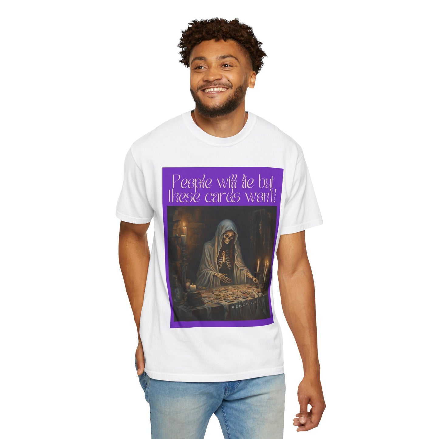 Santa Muerte Cards Don't Lie T-Shirt