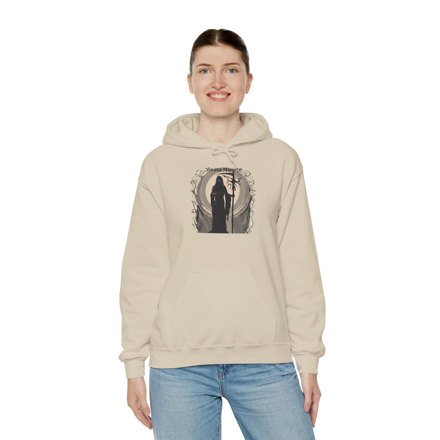 Santa Muerte Hoodie Sweatshirt