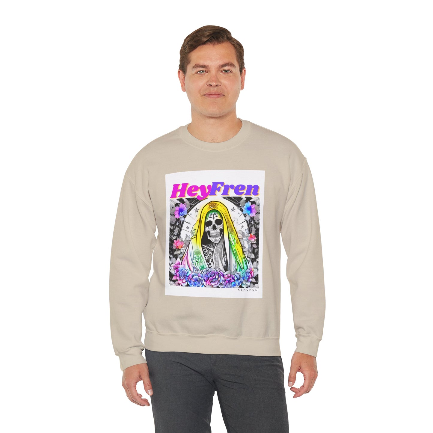 "Hey Fren" Crewneck Sweatshirt