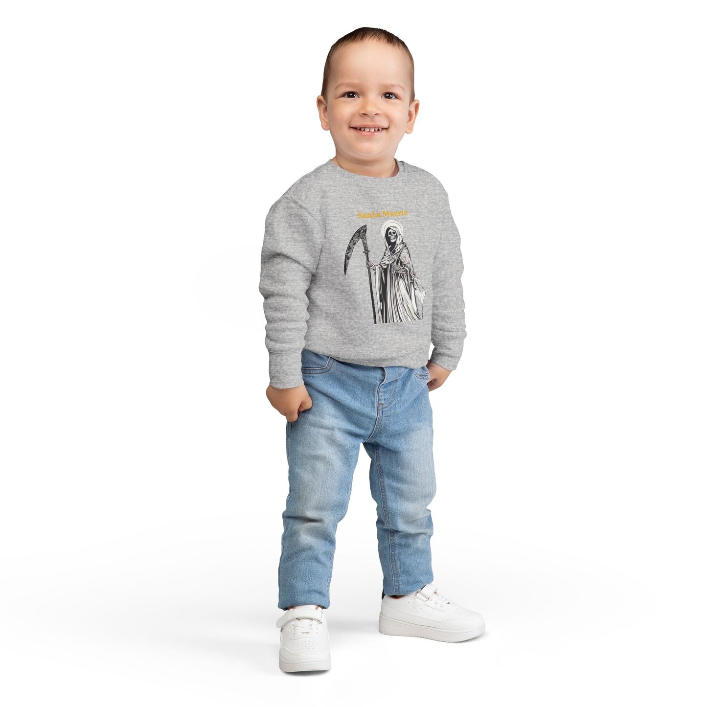 Toddlers "Santisima" Santa Muerte Sweatshirt