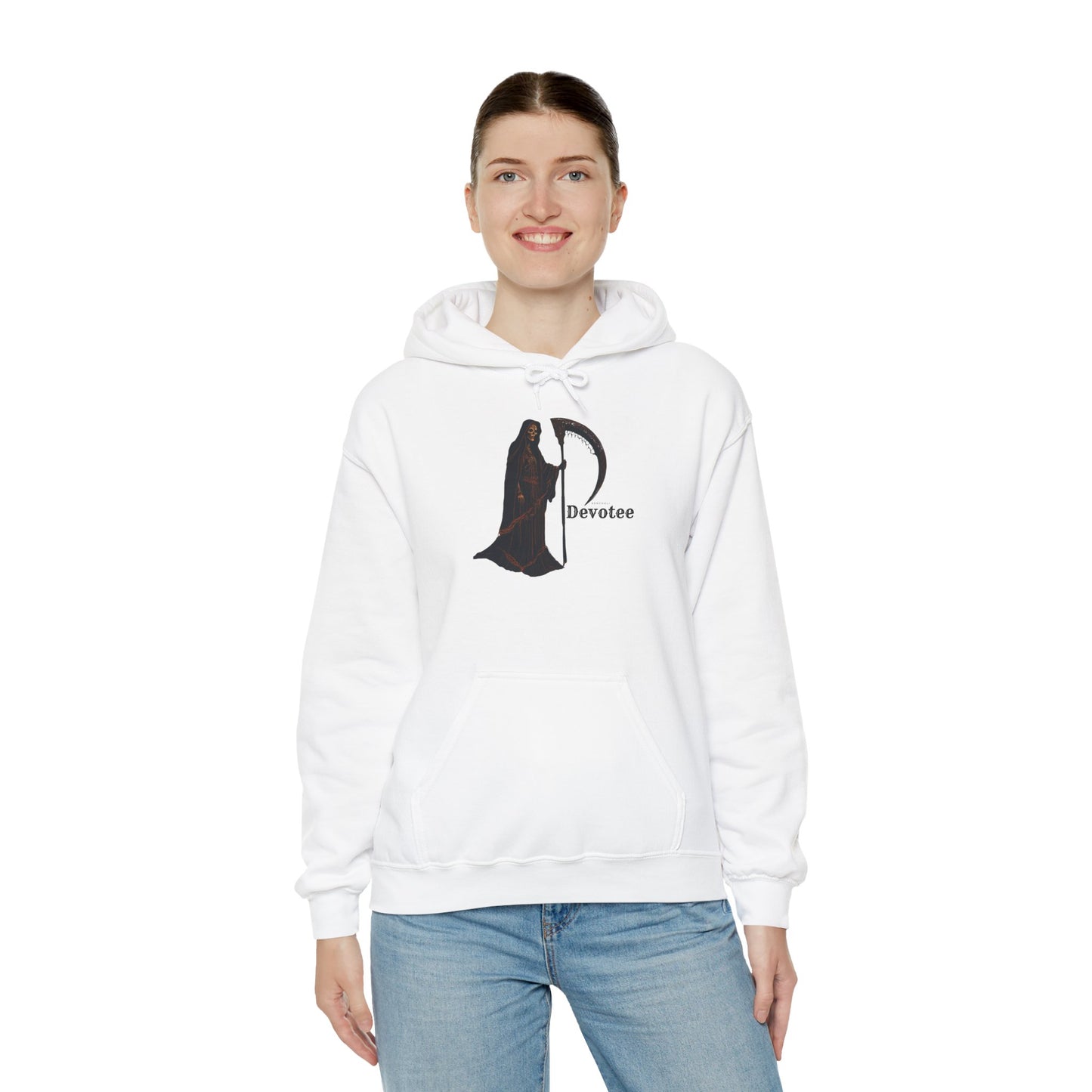 Santa Muerte Devotee Hoodie Sweatshirt