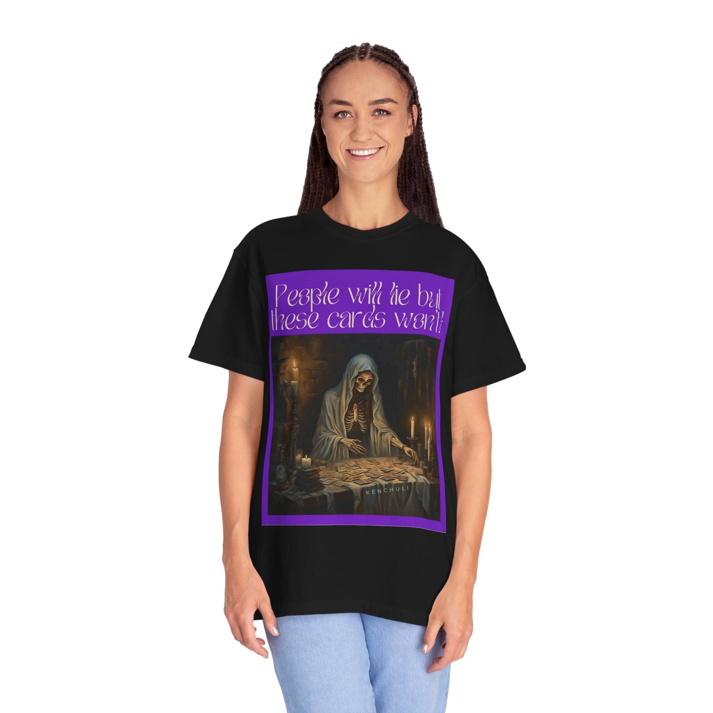 Santa Muerte Cards Don't Lie T-Shirt