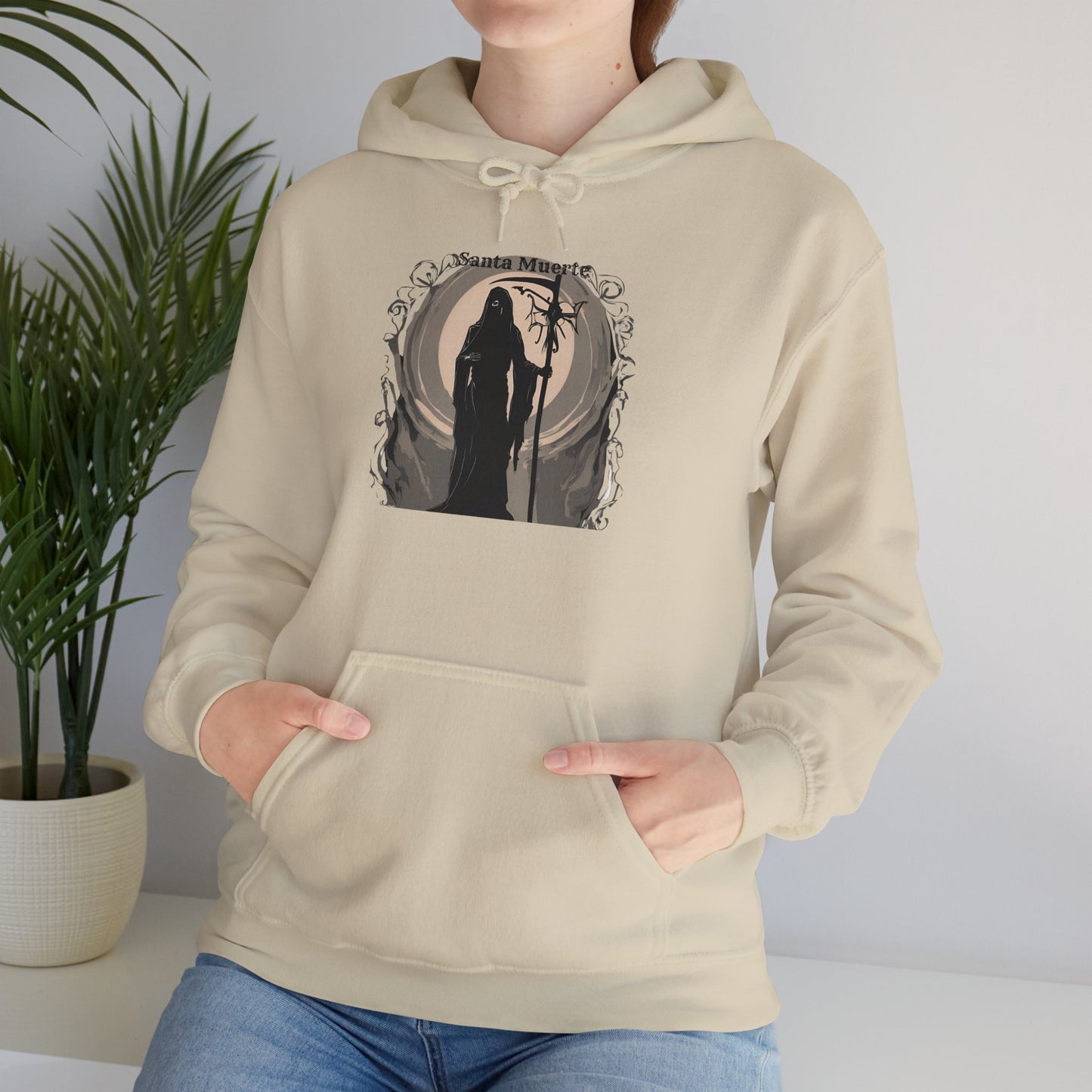 Santa Muerte Hoodie Sweatshirt