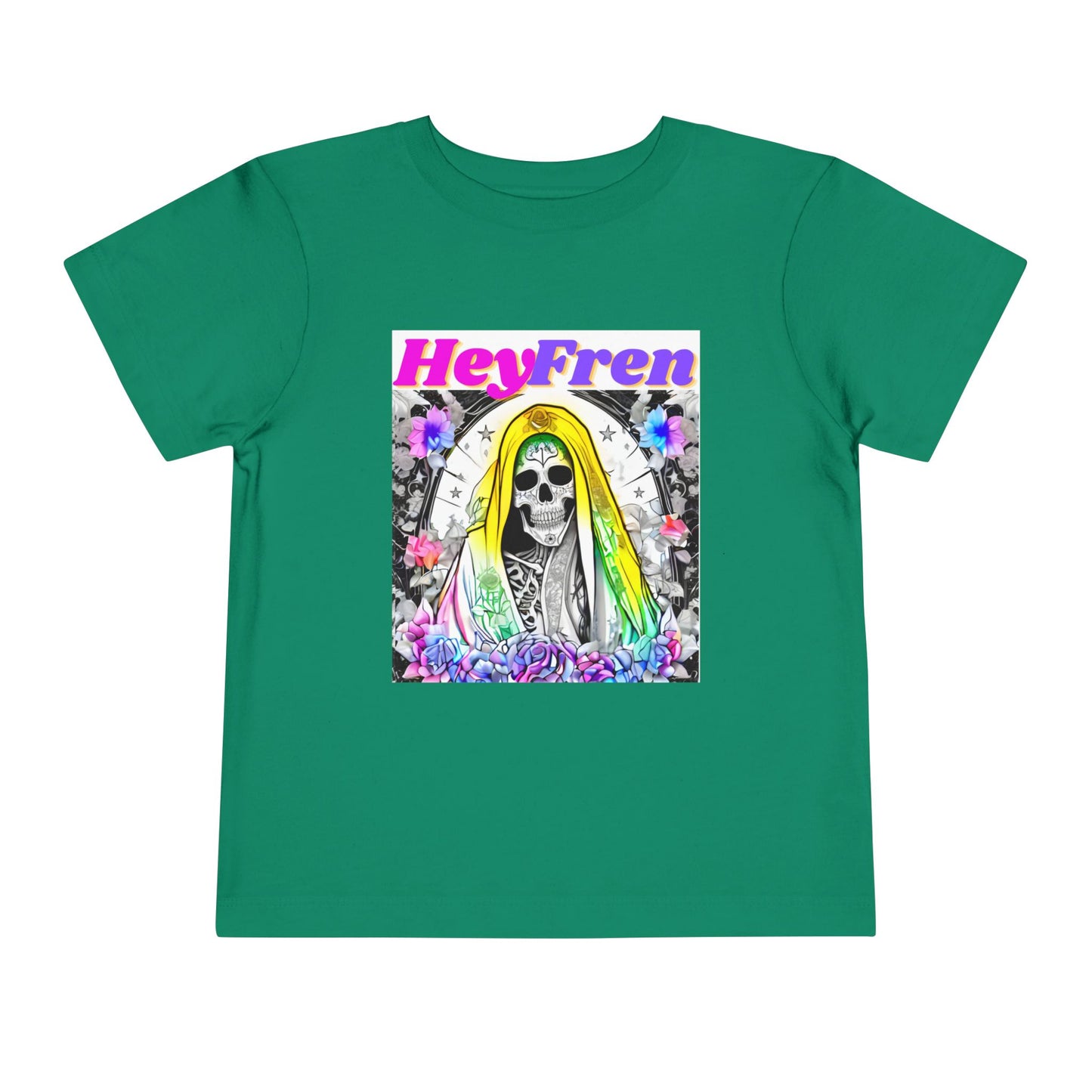Toddlers "HeyFren" Santa Muerte Tee