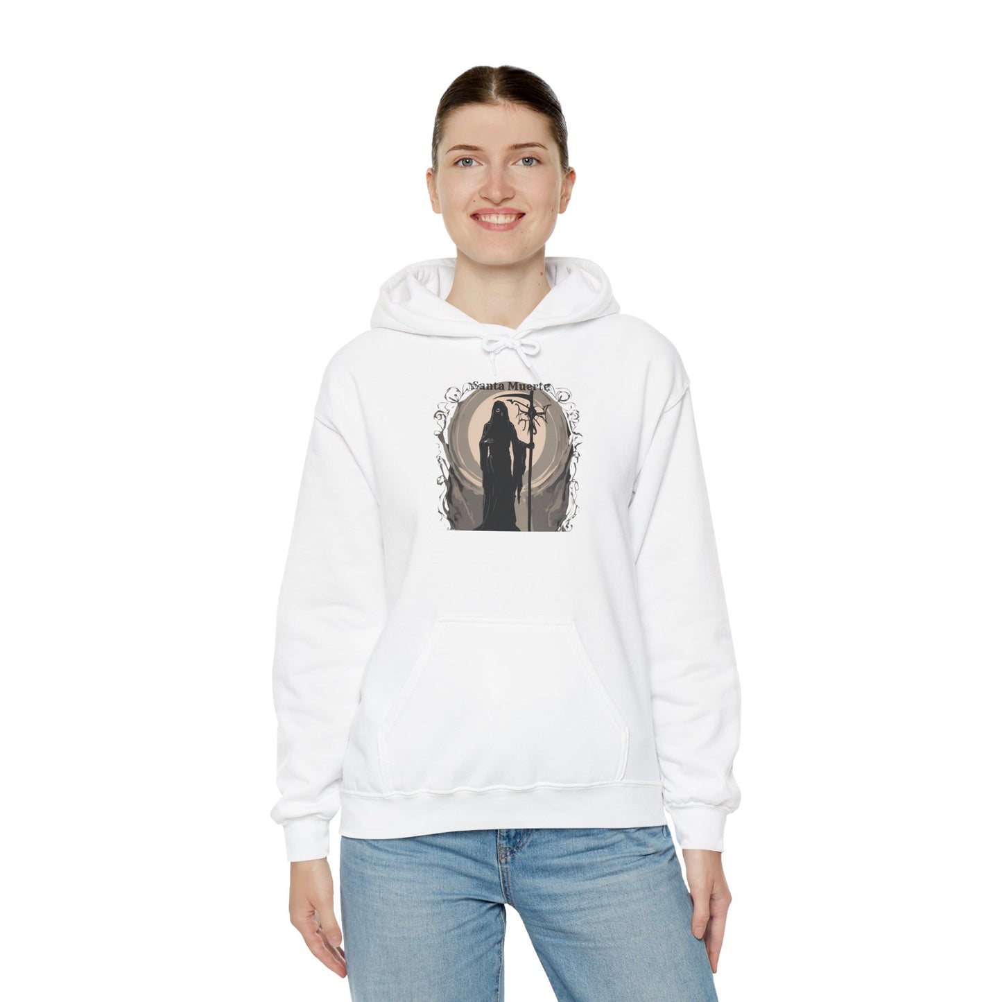 Santa Muerte Hoodie Sweatshirt