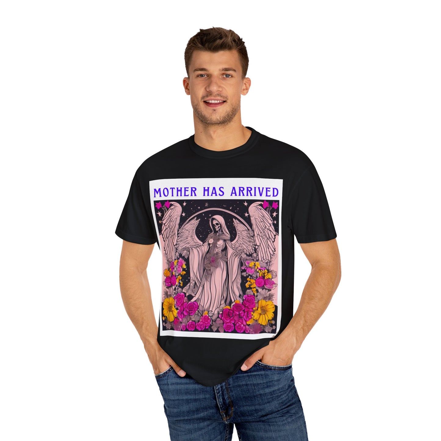 Santa Muerte Mother T-shirt (front image)