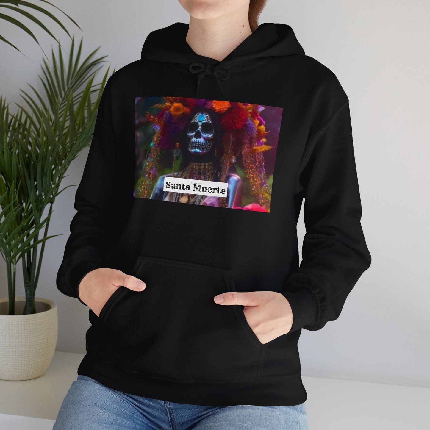 Santa Muerte Hoodie Sweatshirt