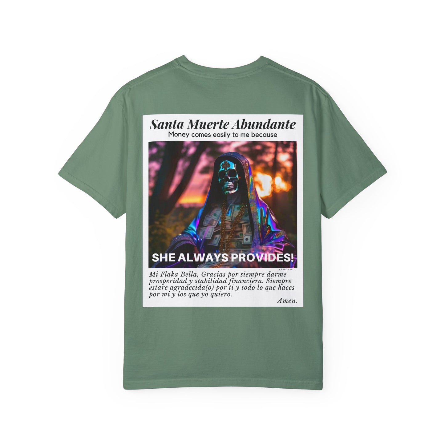 Santa Muerte Abundante T-shirt