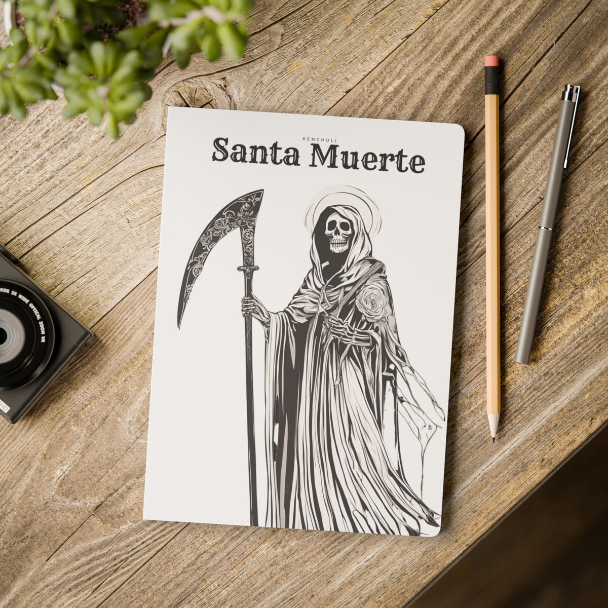Santa Muerte Softcover Journal Notebook