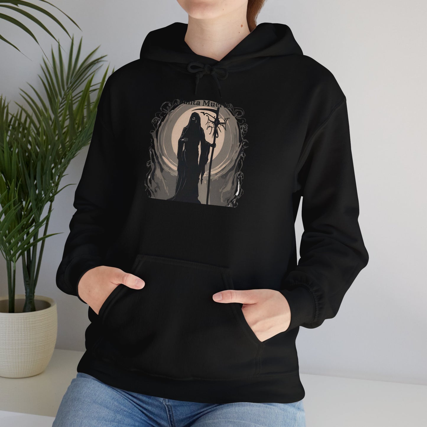 Santa Muerte Hoodie Sweatshirt