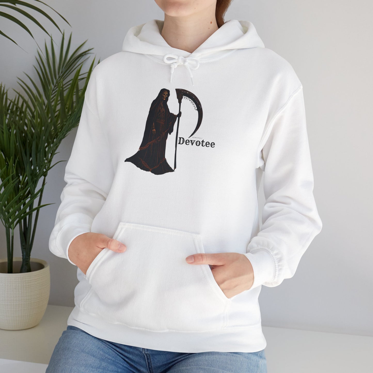 Santa Muerte Devotee Hoodie Sweatshirt