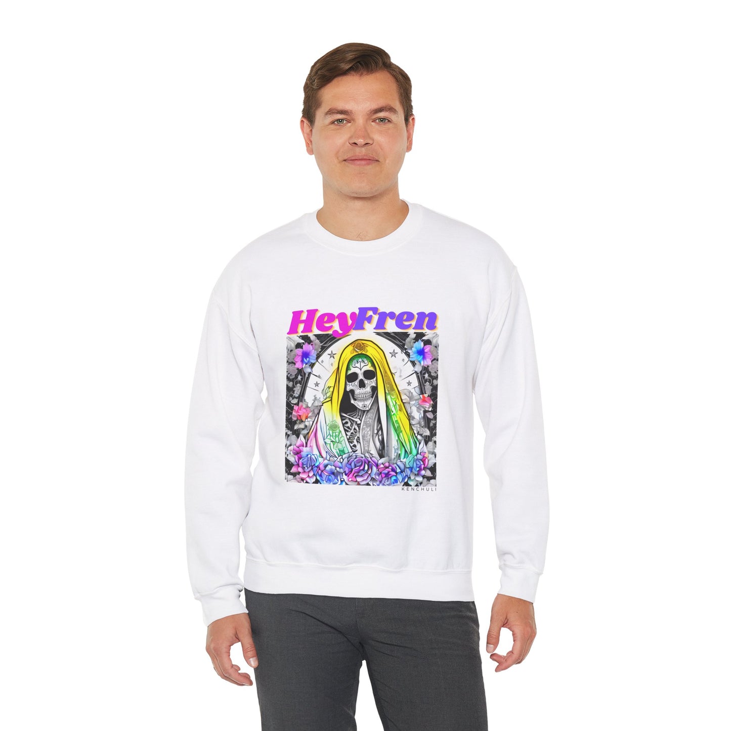 "Hey Fren" Crewneck Sweatshirt