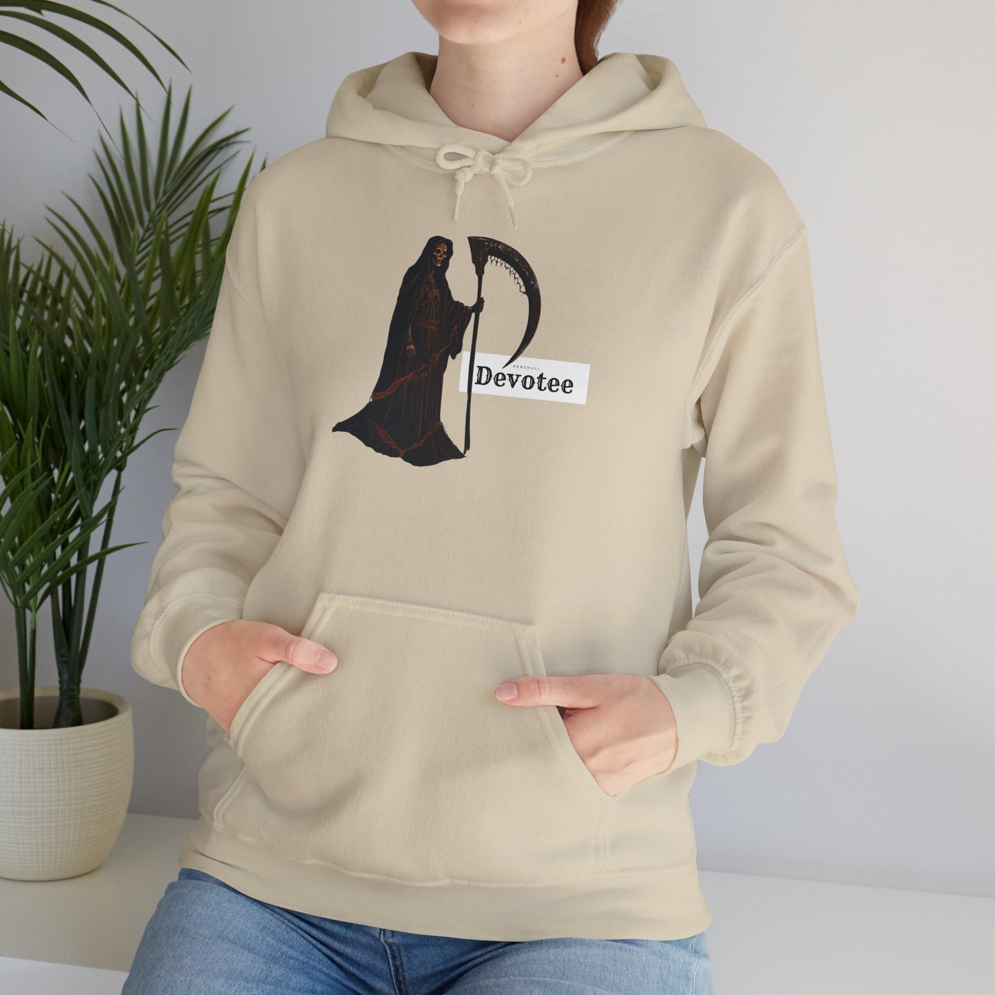 Santa Muerte Devotee Hoodie Sweatshirt