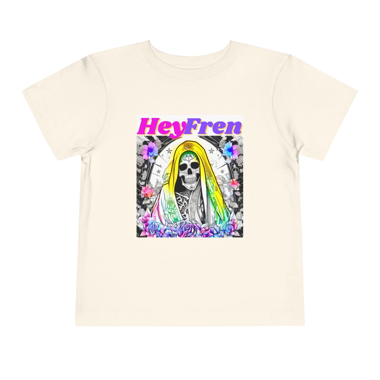 Toddlers "HeyFren" Santa Muerte Tee