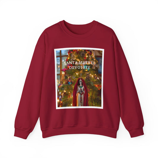 "Santa Muerte Devotree" Crewneck Sweatshirt