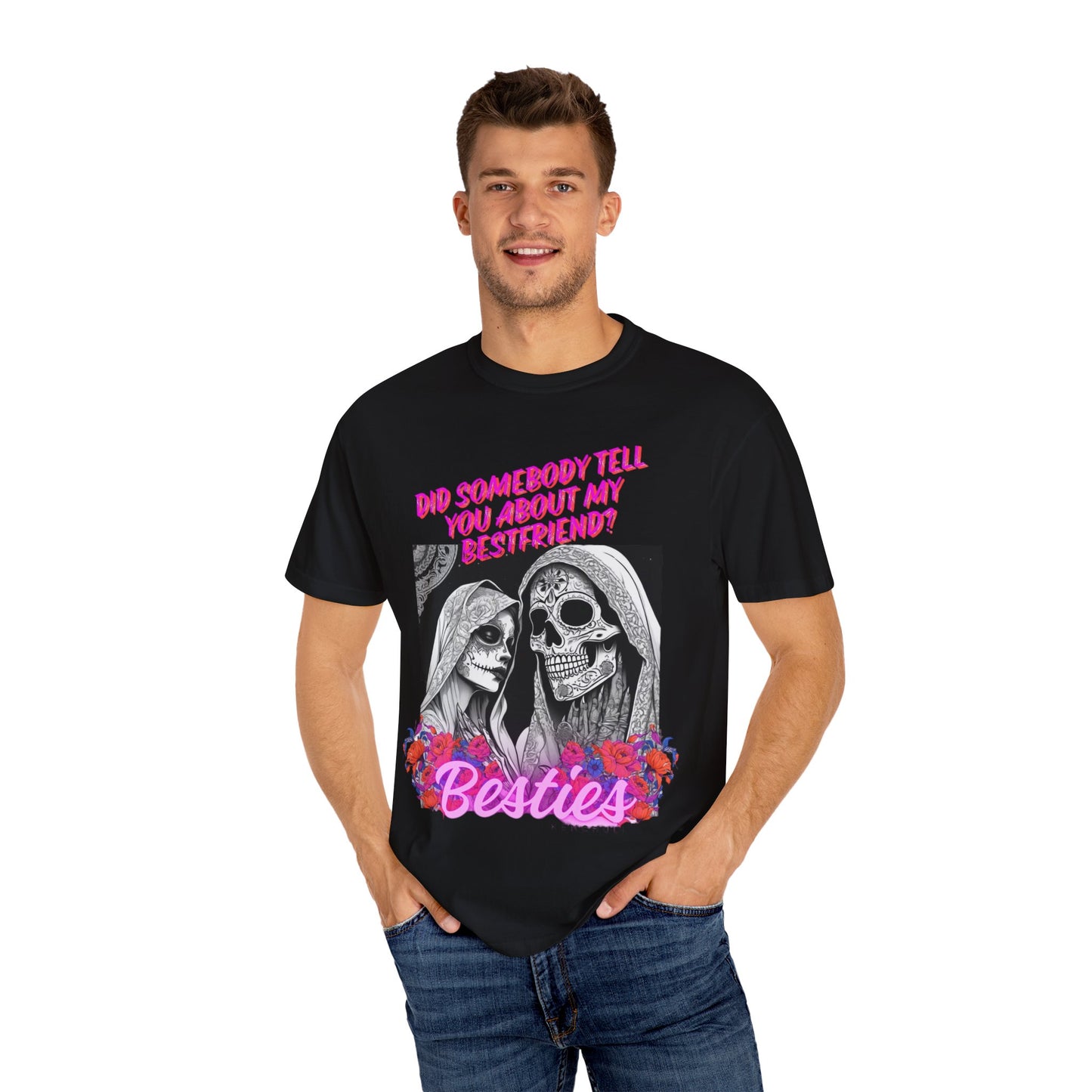 Santa Muerte Besties T-Shirt