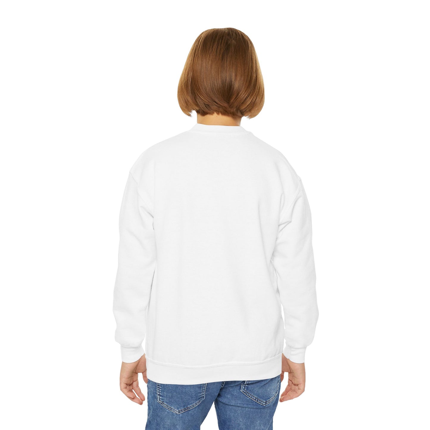 Kids "Hey Fren" Santa Muerte Crewneck Sweatshirt