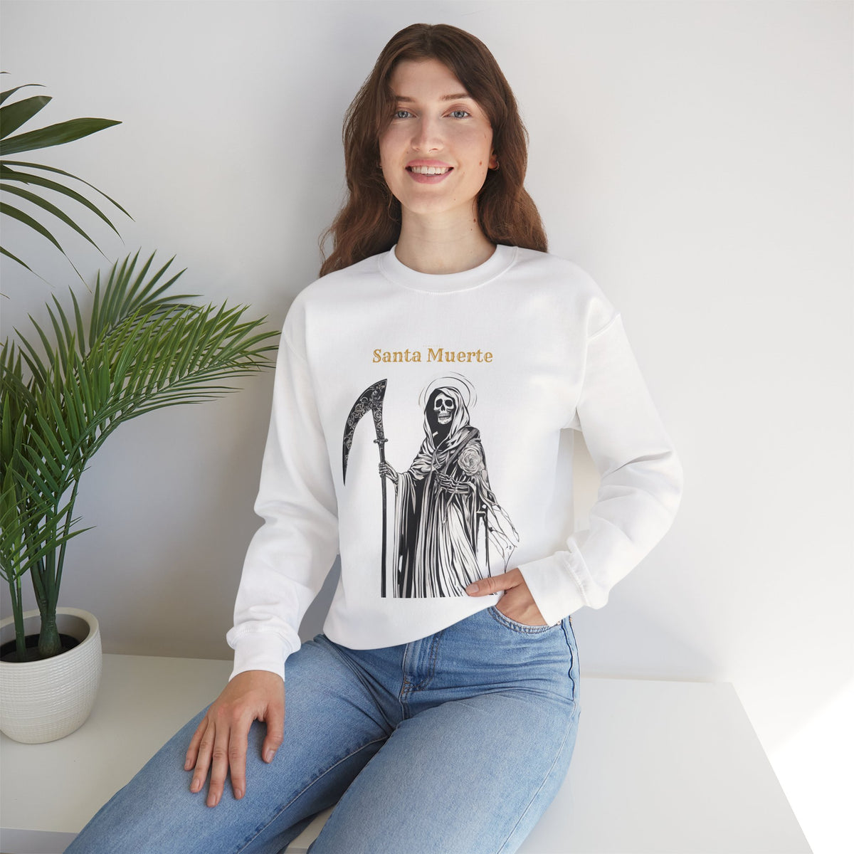 "Santisima" Crewneck Sweatshirt