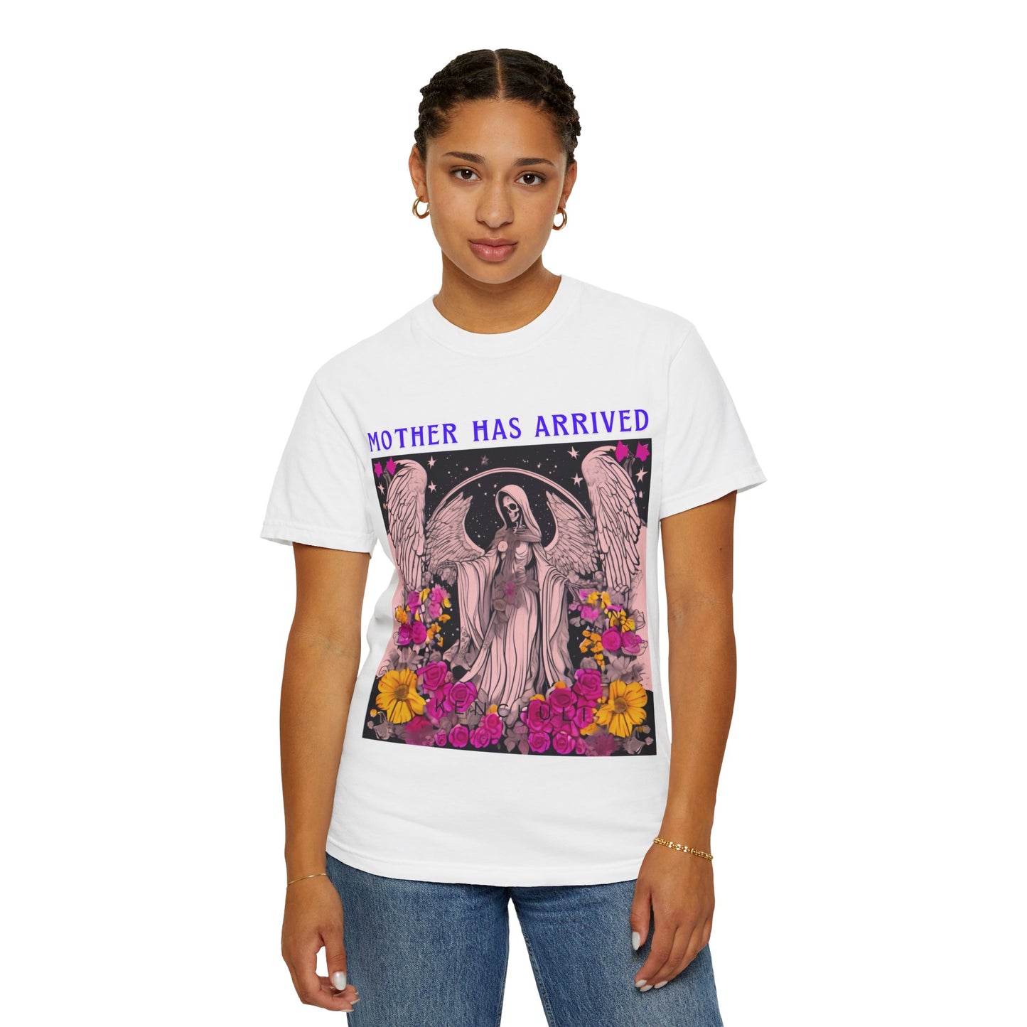 Santa Muerte Mother T-shirt (front image)