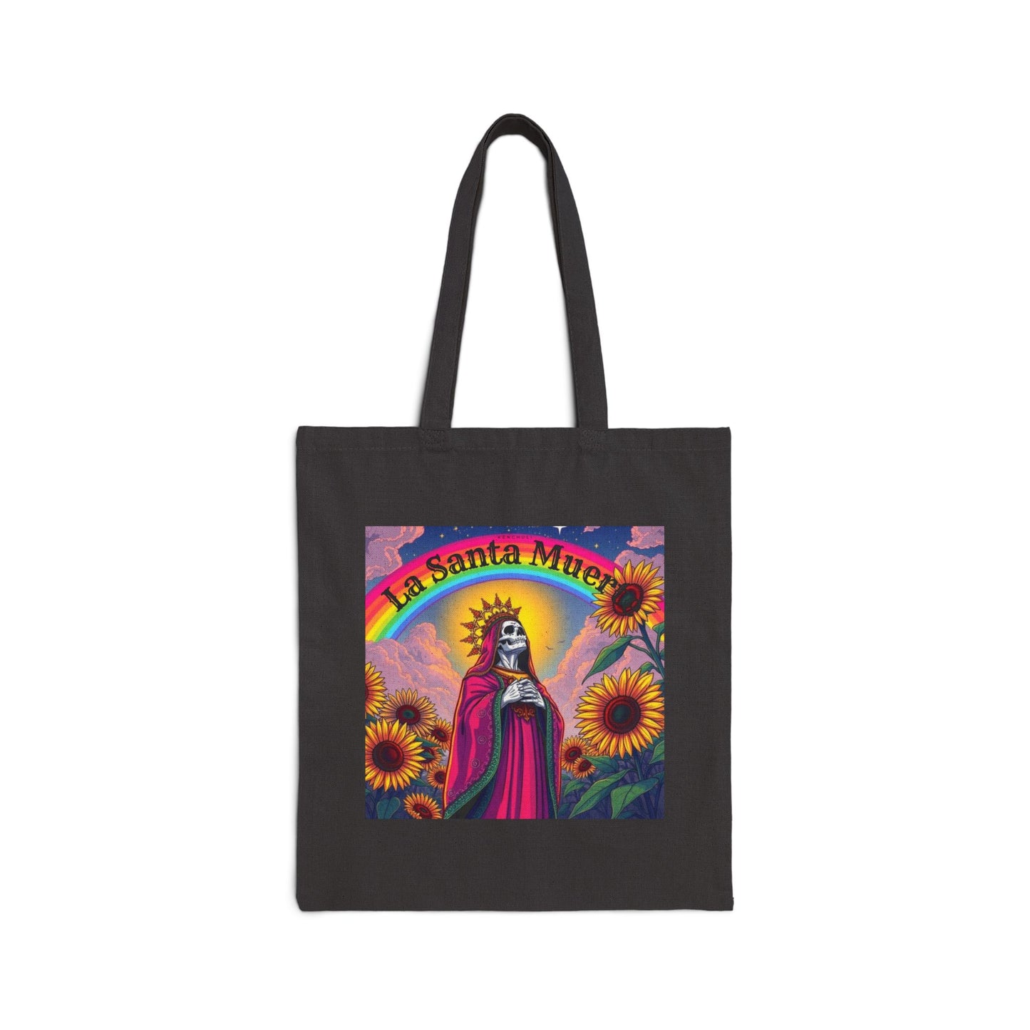 La Santa Muerte Canvas Tote Bag