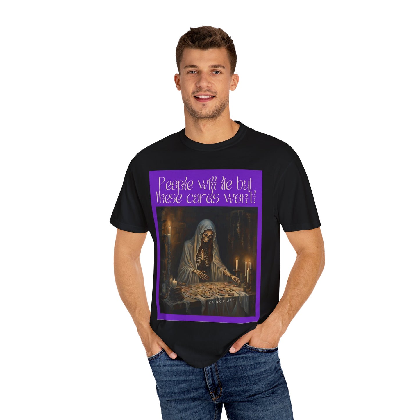 Santa Muerte Cards Don't Lie T-Shirt