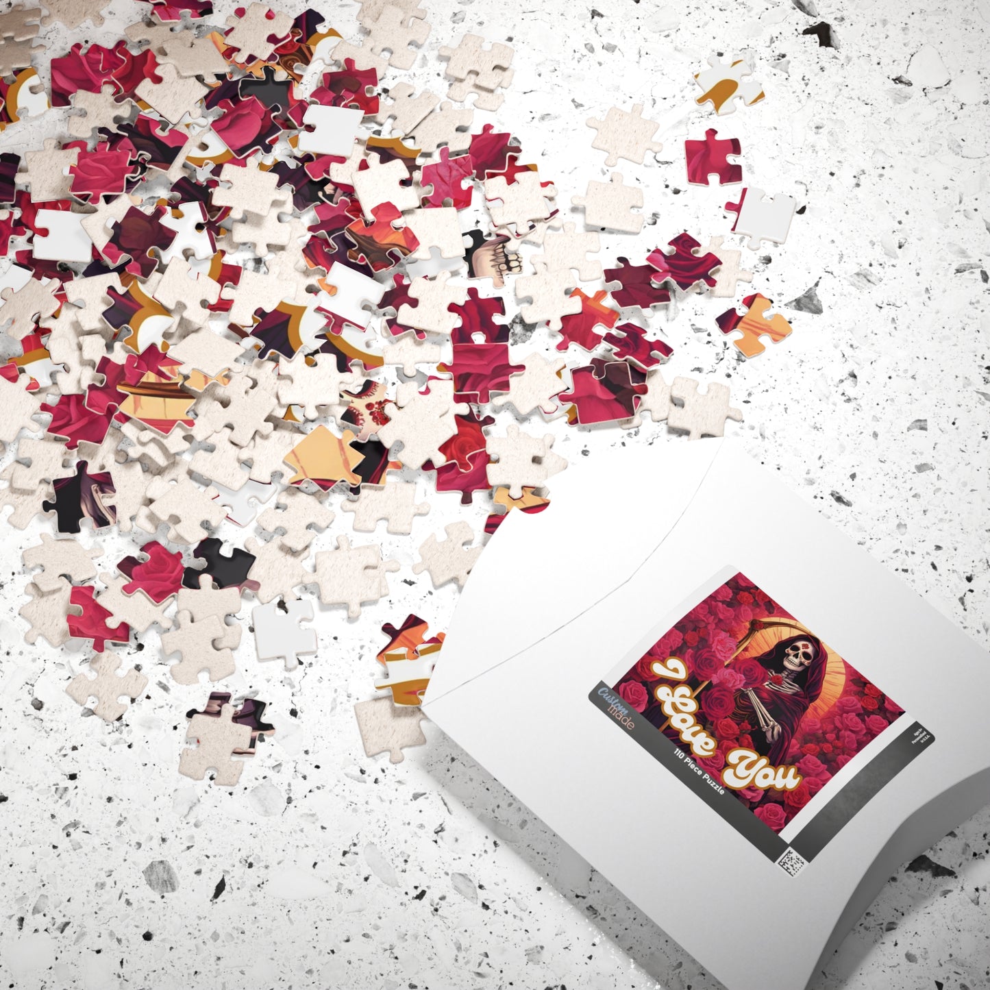 "I Love You" Santa Muerte Puzzle