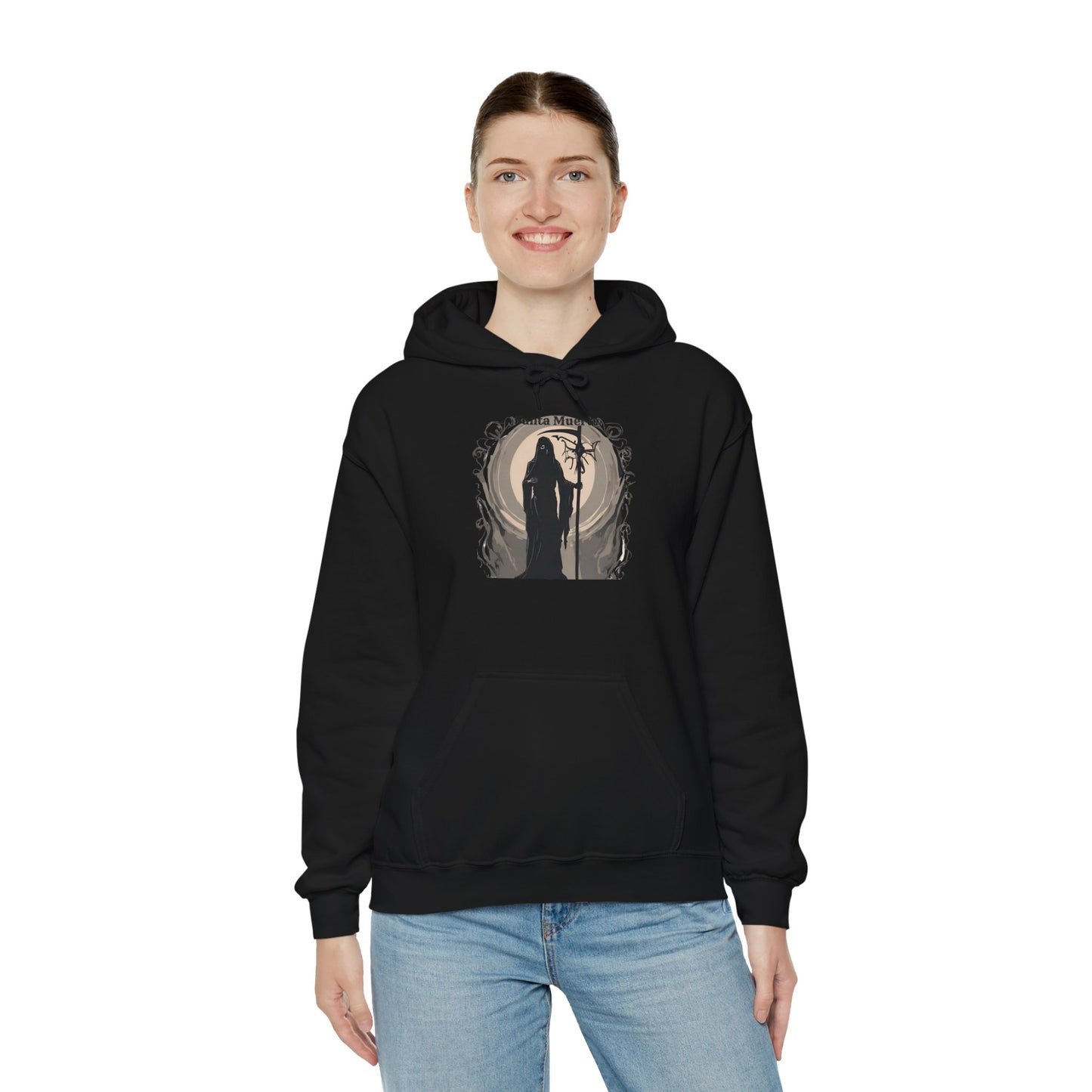 Santa Muerte Hoodie Sweatshirt