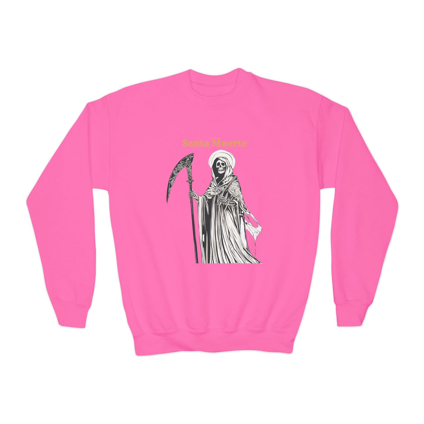 Kids Santa Muerte Crewneck Sweatshirt