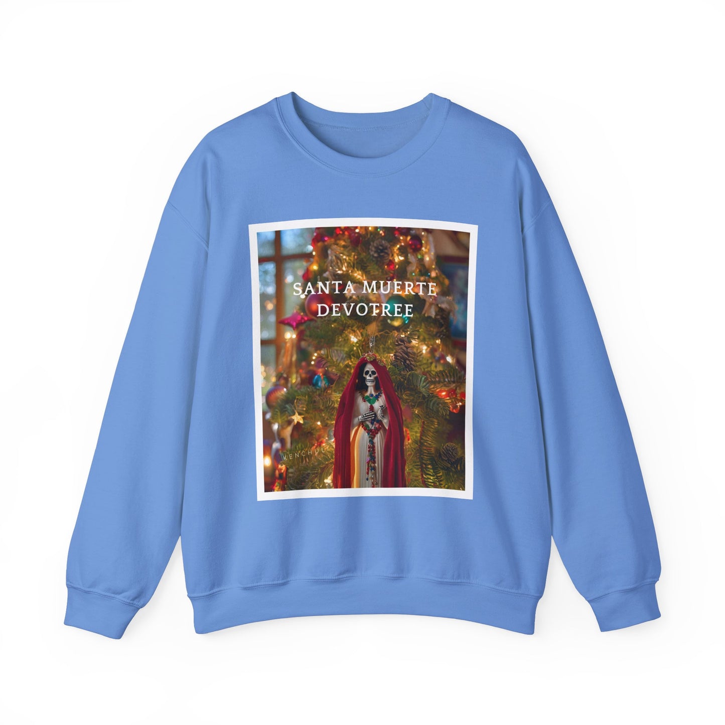 "Santa Muerte Devotree" Crewneck Sweatshirt