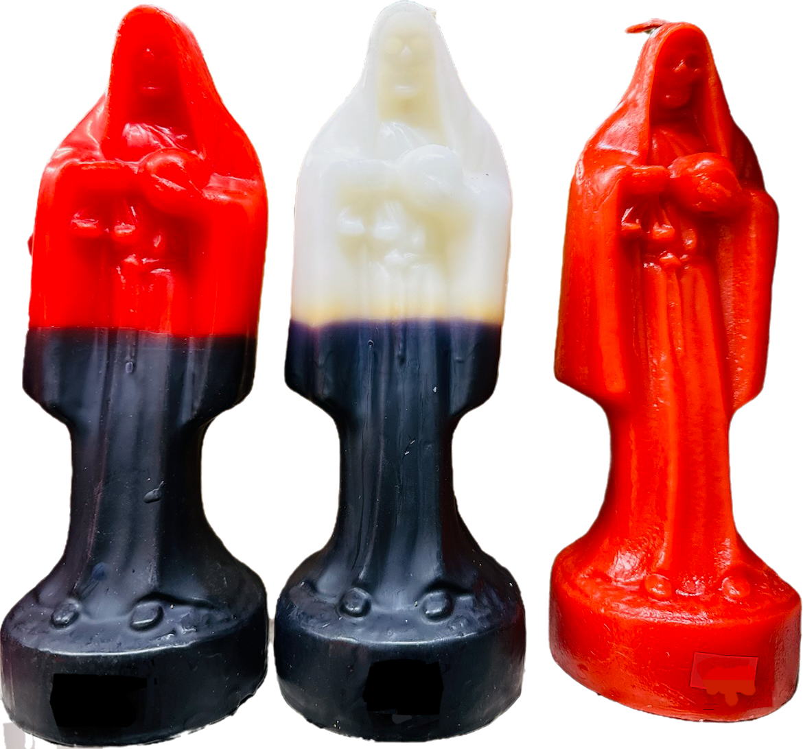 10 inch Santa Muerte Candle