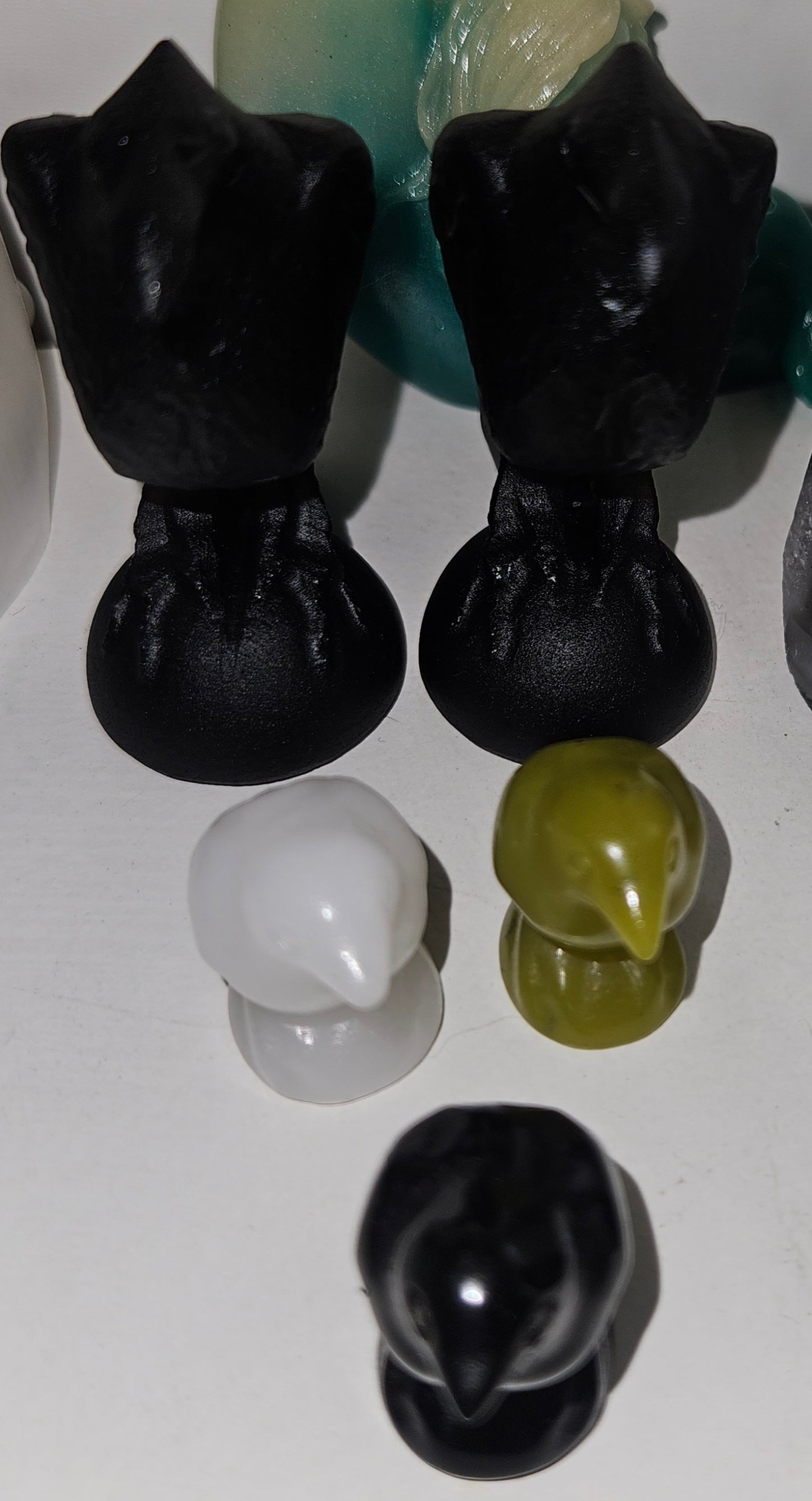 Hand-Carved Crystal Crow / Raven