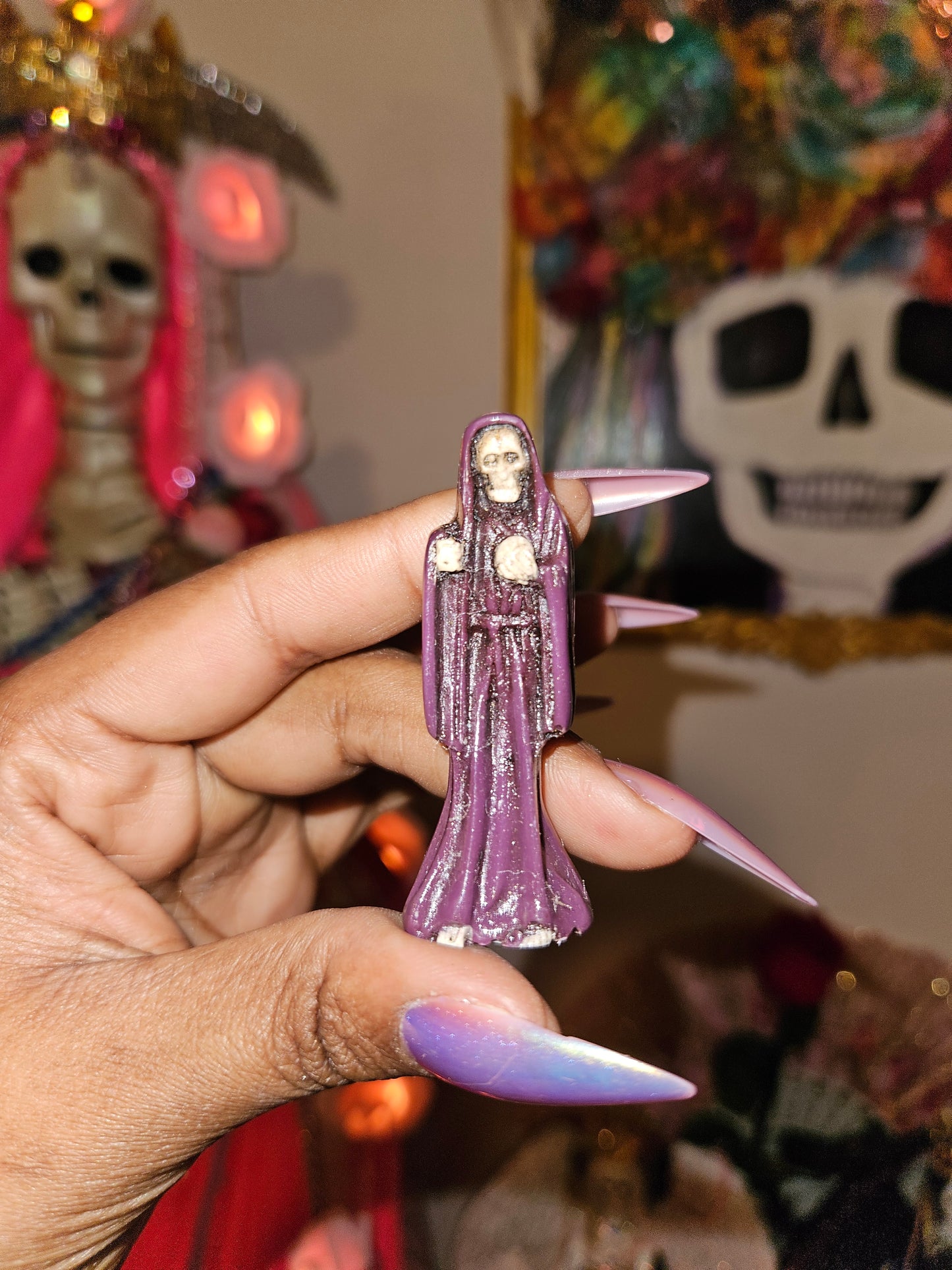 2.5" Mini Santa Muerte Statue