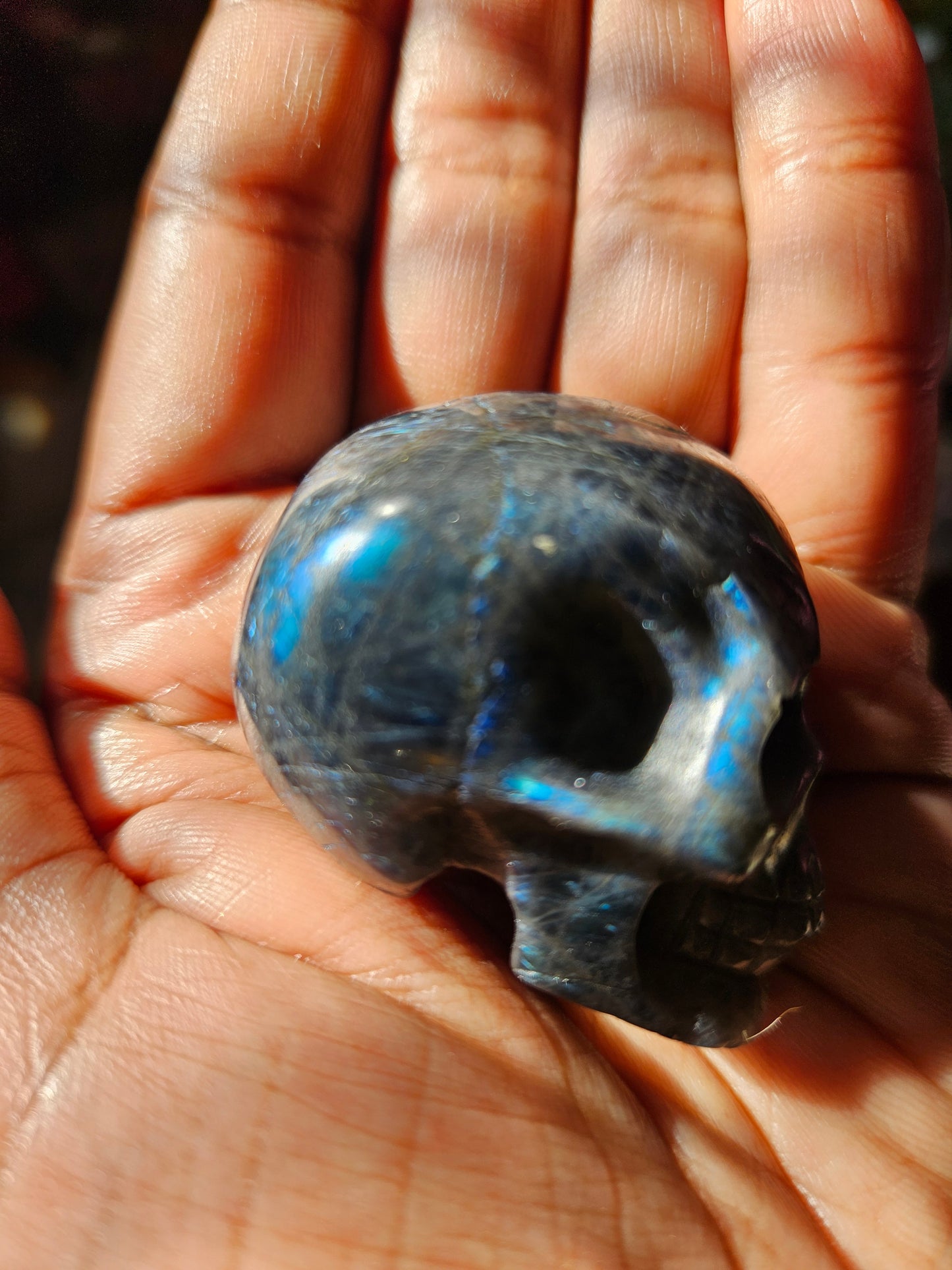 Hand-Carved Crystal Skull