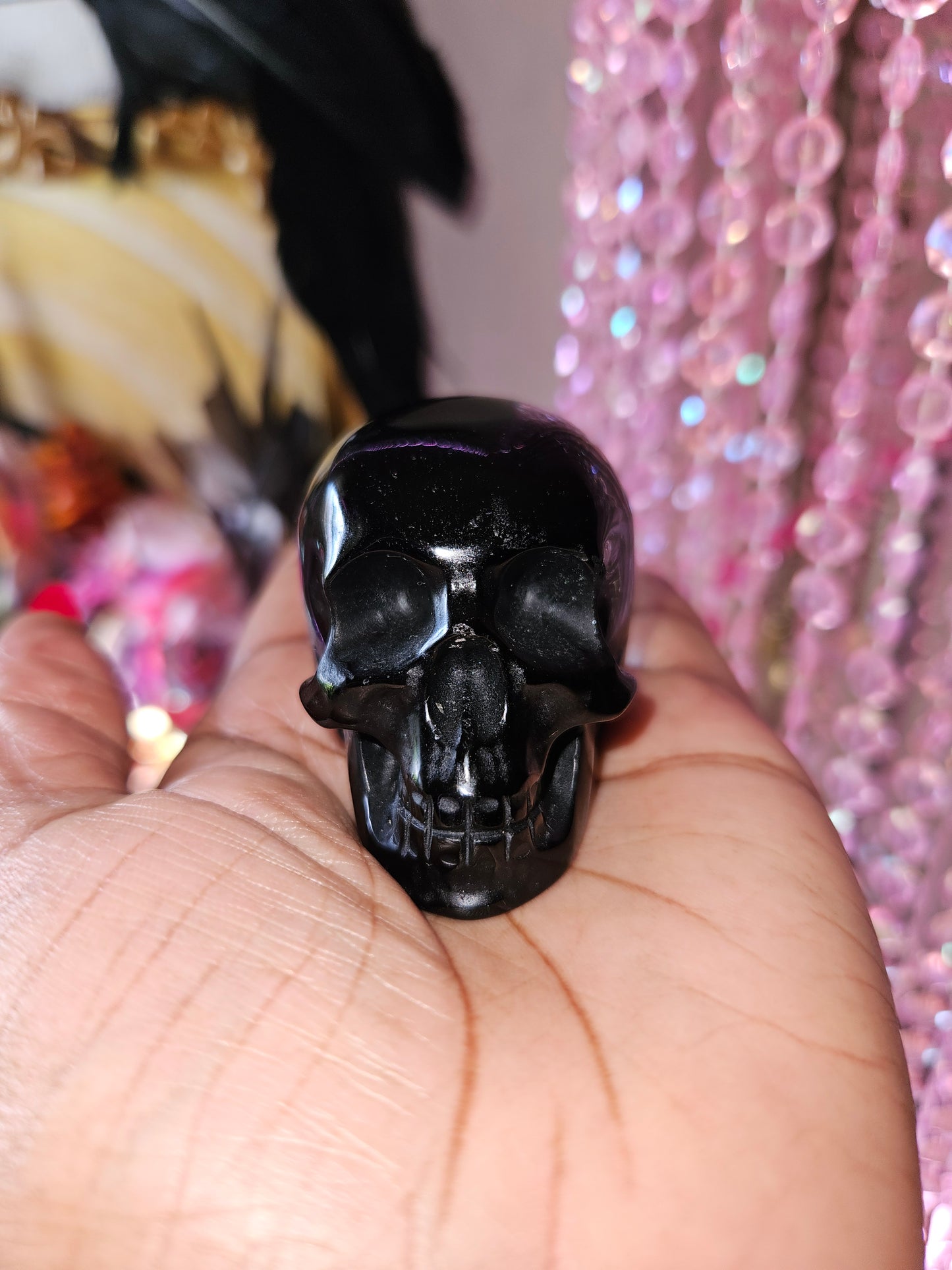 Hand-Carved Crystal Skull