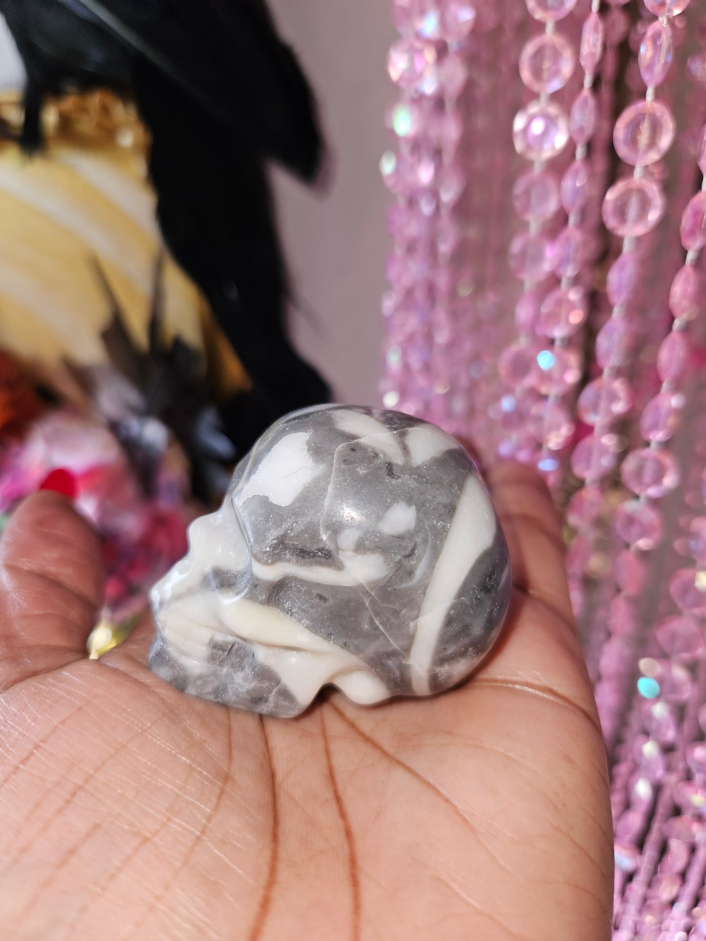 Hand-Carved Crystal Skull