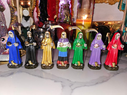 3.5" Mini Santa Muerte Statue