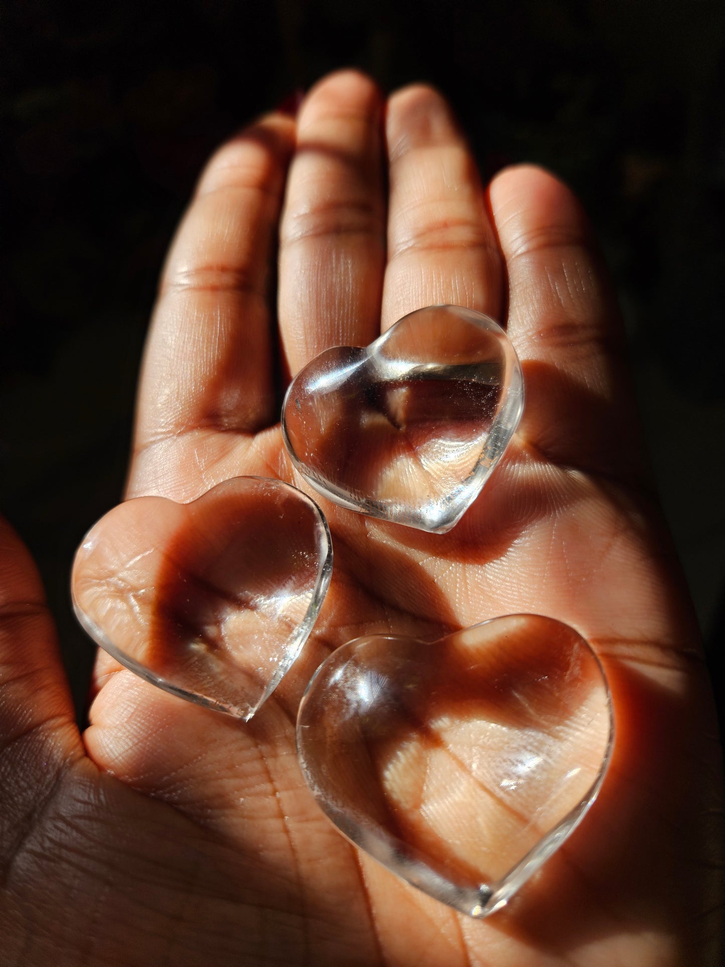 Clear Quartz Heart