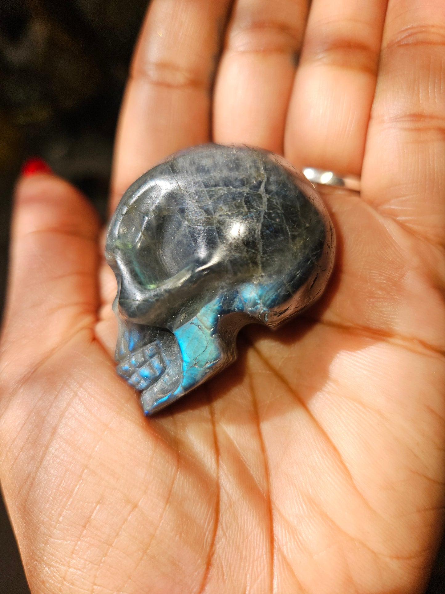 Hand-Carved Crystal Skull