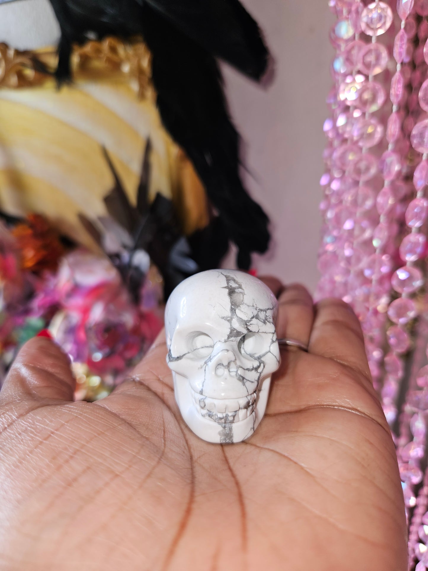 Hand-Carved Crystal Skull