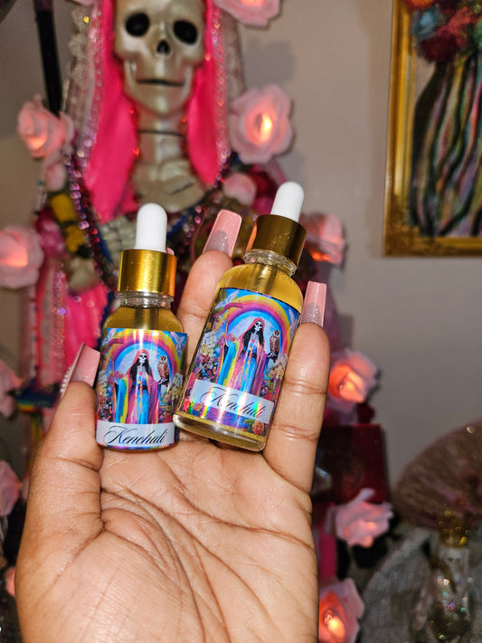 La 7 Colores Dorada "Santa Muerte" Oil