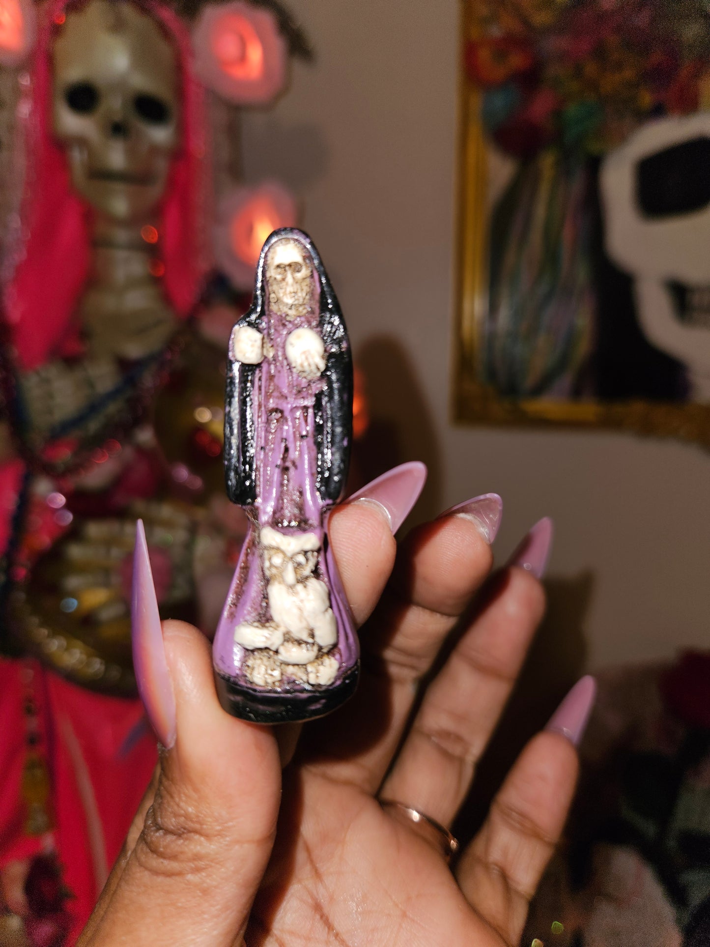 2.5" Mini Santa Muerte Statue