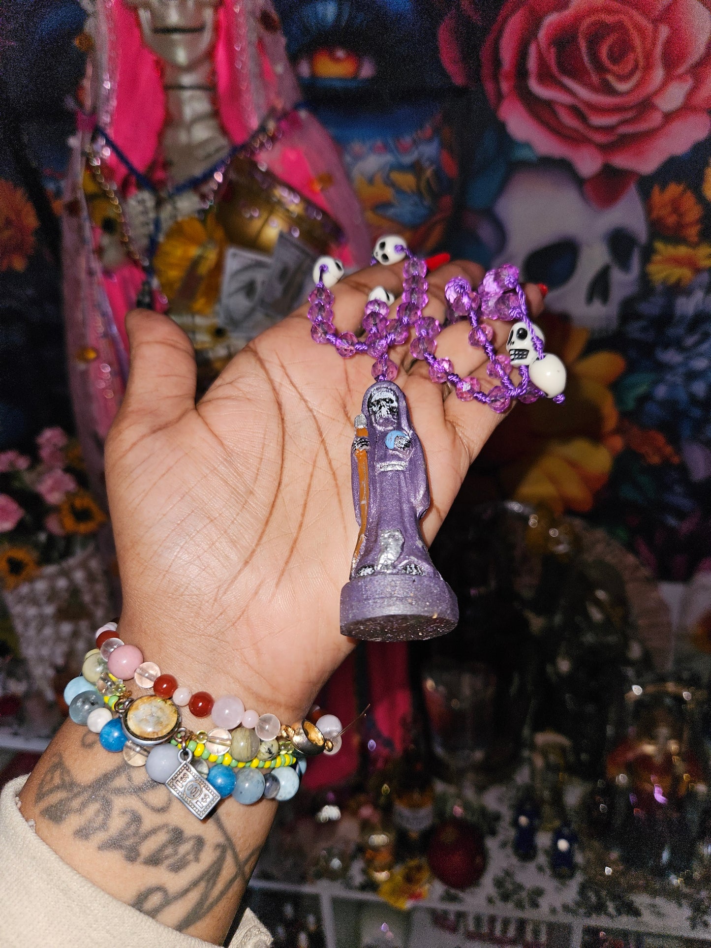 Santa Muerte Rosary