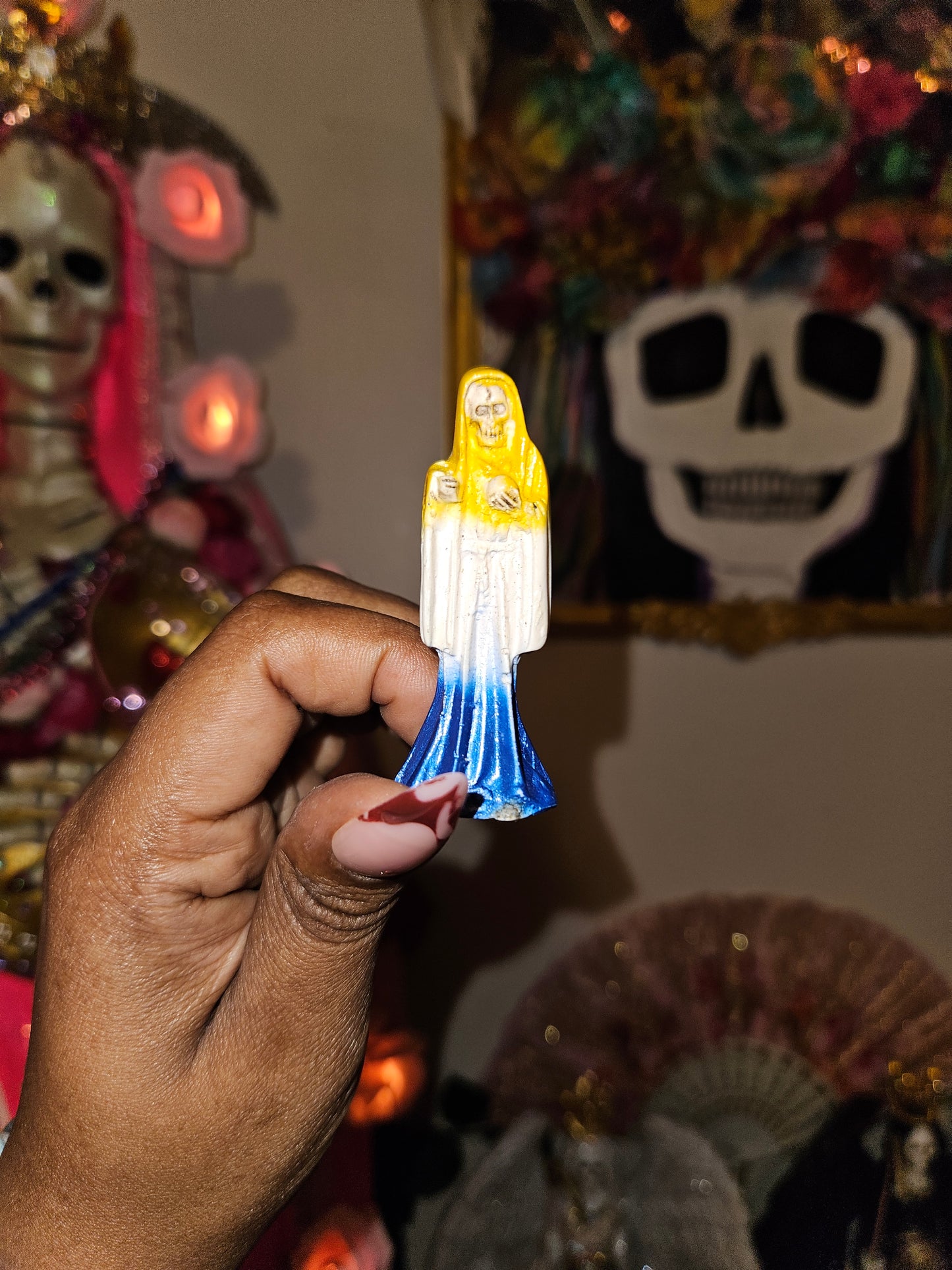 2.5" Mini Santa Muerte Statue