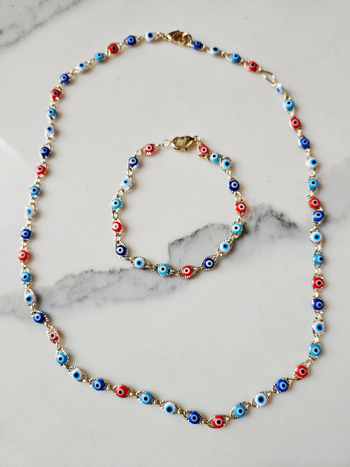 Protection Necklace & Bracelet