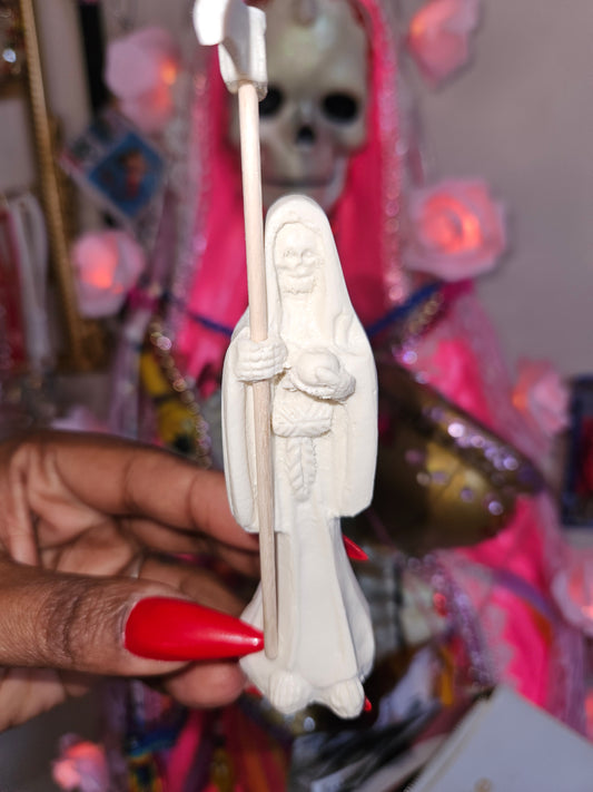 4" Customizable Santa Muerte Statue
